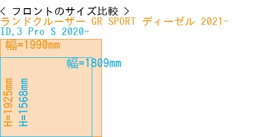 #ランドクルーザー GR SPORT ディーゼル 2021- + ID.3 Pro S 2020-